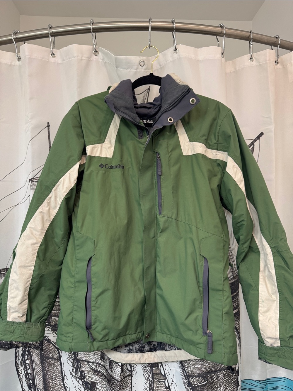 Columbia Green Sporty Jacket